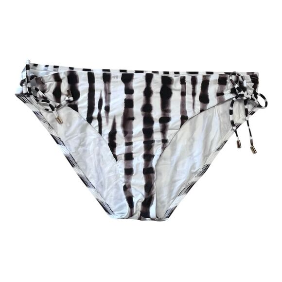 NWOT La Blanca | Side Tie Hipster Bikini Bottom Java Twisted Bamboo Plus 16 - Picture 3 of 6